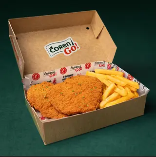Milanesas de pollo con patatas 