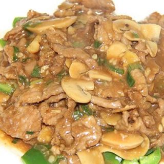 Stir Fried Pork With Mushroom