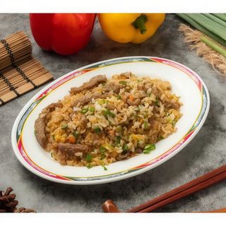 Arroz Frito Con Ternera  