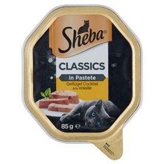 Karma dla kota mus drobiowy Sheba. 0.085кг