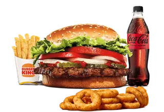 Menú Whopper® Grande + 10 Aros