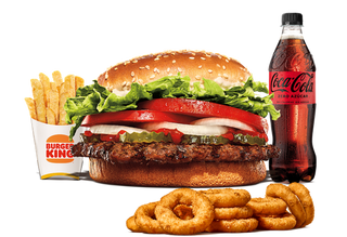 Menú Whopper® Grande + 10 Aros