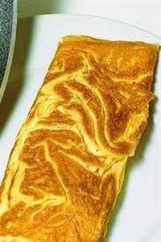 Omelette Nature Avec Pain