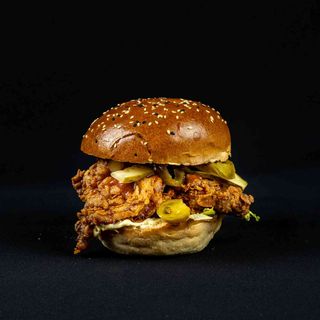Chicken Curry Burger