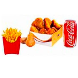 Menú Nuggets De Pollo (12 Uds.)