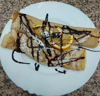 Naleśniki z dżemem  2 szt