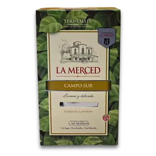 Yerba Mate LA MERCED Campo Sur 500g