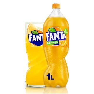 Fanta Naranja botella 1L.