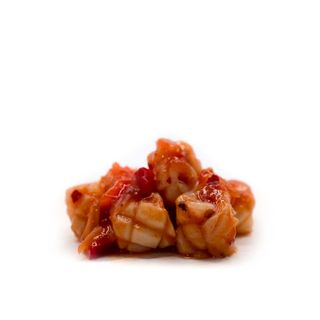 Calamari saltati in salsa chili