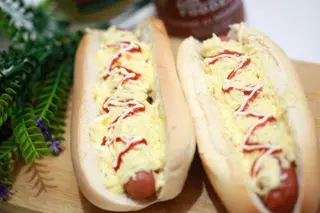 Хот дог з сиром