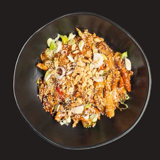 Wok s rižom i jajima