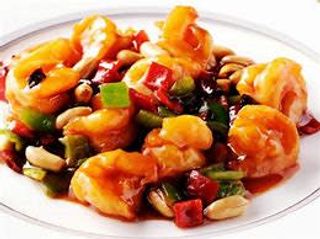 Gambas Con Salsa Picante