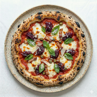 Pizza Amatriciana Crispy (30 Cm.)