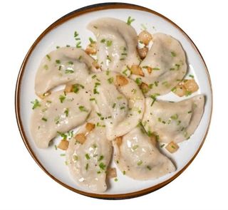 Pierogi Z Kapustą I Borowikami