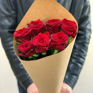 7 roses rouges love