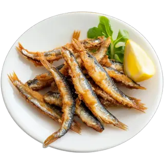  ANCHOAS FRITAS 