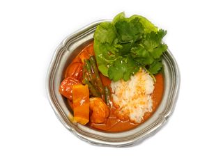 Червоний кокосовий карі з морепродуктами (340g)