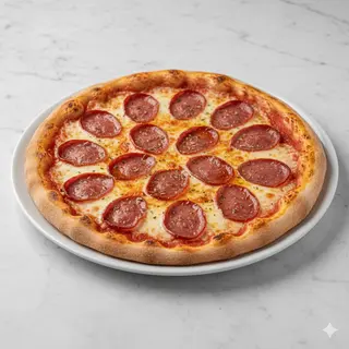 Pizza De Salami Mediana