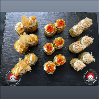 Assortiment de 18 pcs de Fried Makis