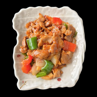 CERDO CON SALSA PICANTE