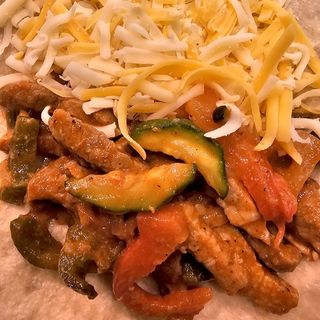 Fajitas de ternera   Un poco picante  3 unidades 