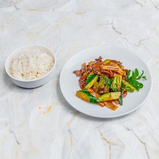 Kurczak z pieczarkami