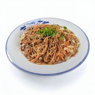 Spaghete de orez cu legume