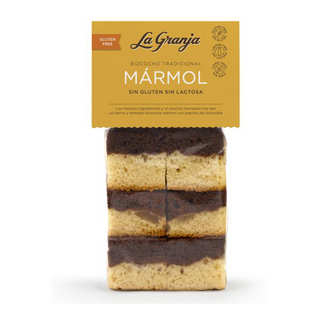 Bizcocho Mármol Sin Gluten y Sin Lactosa