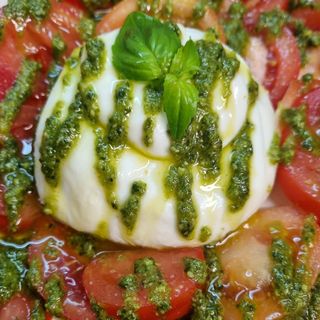 Burrata Con Pesto