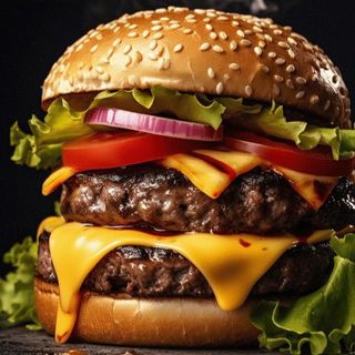 Бургер подвійний 430 г