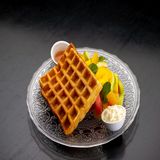Belgian Waffles With Free Coffee/Tea Until 11:30