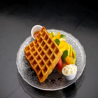 Belgian Waffles With Free Coffee/Tea Until 11:30