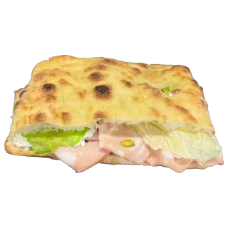 Focaccia sandwich Mortadella