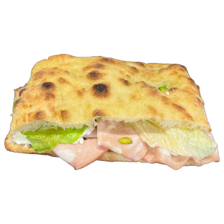 Focaccia sandwich Mortadella