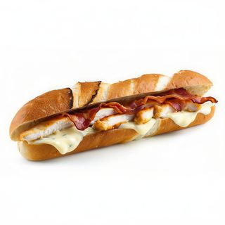 19. Bocadillo Caliente De Pechuga De Pollo Empanada Con Paleta Serrana