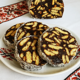 Salam de biscuiti de casa