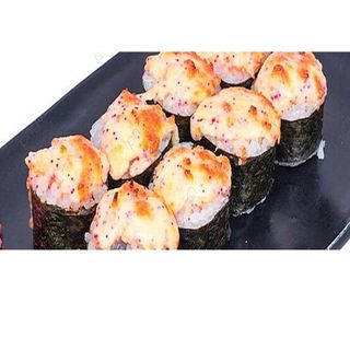 Maki tobiko y queso