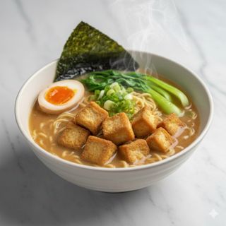 Miso ramen vegetariano