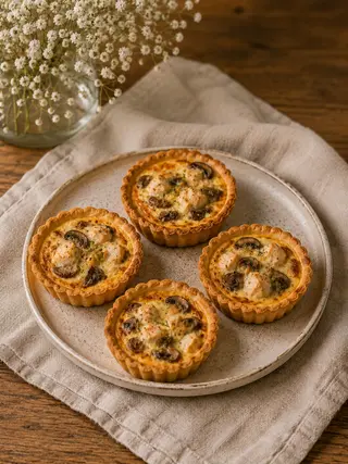 Мини киш с курицей и грибами (170г)