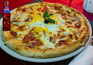 Pizza Tihi i Prle + Pepsi