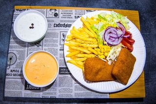 Cas pane la farfurie