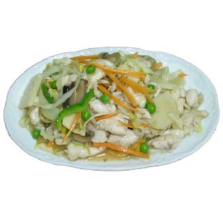801. chop-suey de pollo