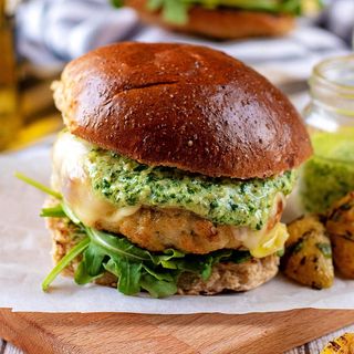 Pesto Chicken Burger