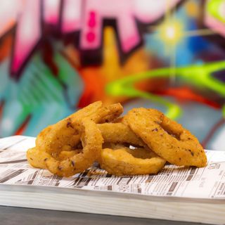 Aros De Cebolla Con Salsa César (12 Uds.)