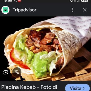 Piadina kebab solo carne