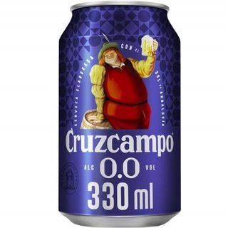 Cerveza Cruzcampo 0,0 (330 Ml.)