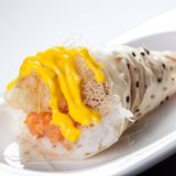 Temaki sesamo spicy ebiten