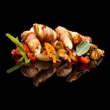 Салтимбока с пиле и пушени панчета (400г)