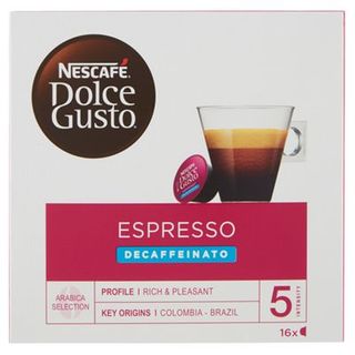 Café Descafeinado Suave Cápsulas Nescafé Dolce Gusto 16 Uds.