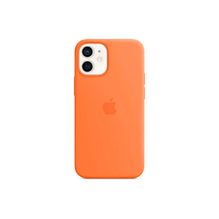 iPhone 12 mini Kumquat Silicone Case with MagSafe